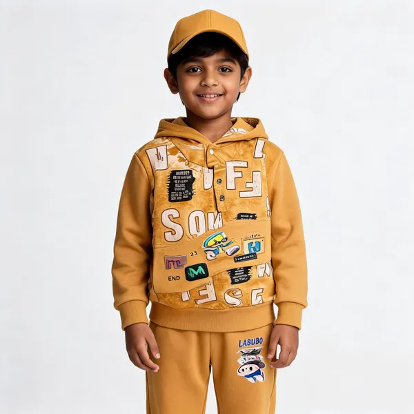 Mustard_Hosiery_Printed_Hoodie_Jogger_Cap_Suit_For_Kids