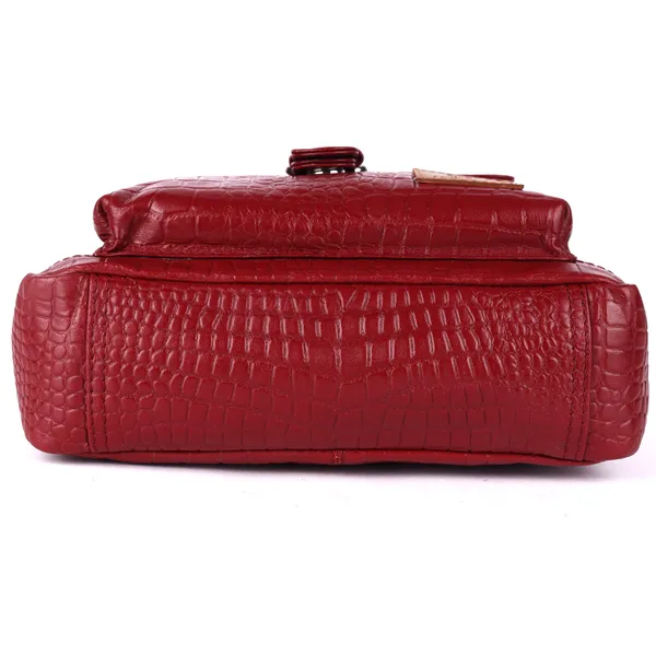Red_Textured_Finish_Backpack_For_Everyday_Use