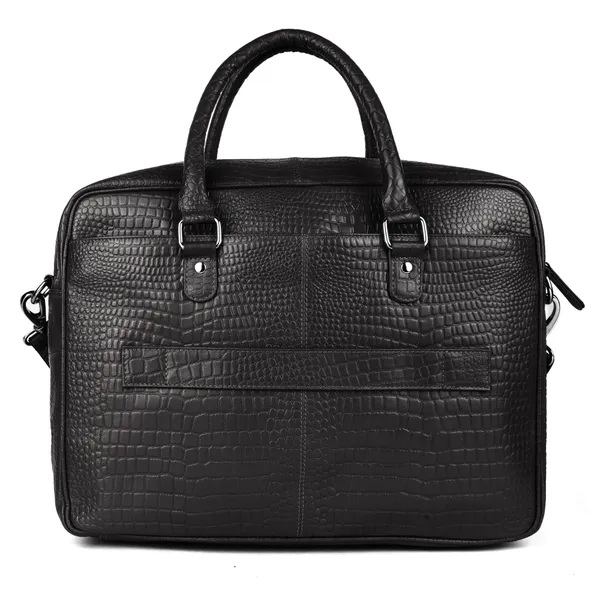 Black_Textured_Structured_Laptop_Bag_Unisex