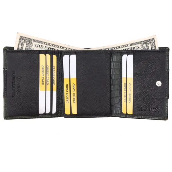 Black-Brown_Leather_Textured_Wallet_for_Men