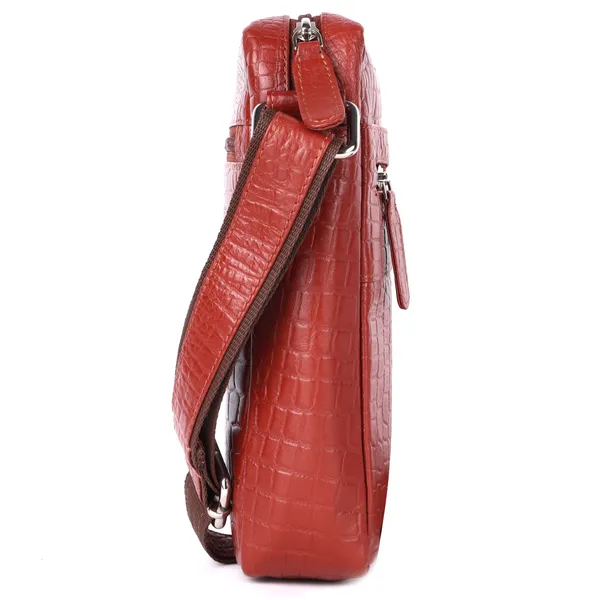 Tan_Textured_Crossbody_Sling_Bag_for_Men