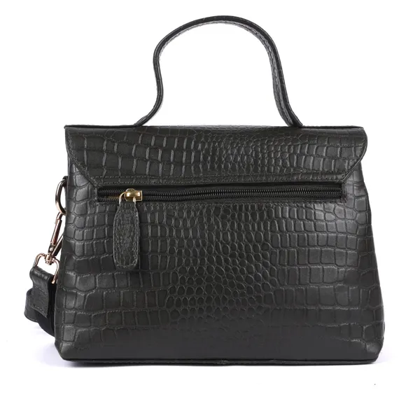 Green_Leather_Structured_Handbag_for_Women