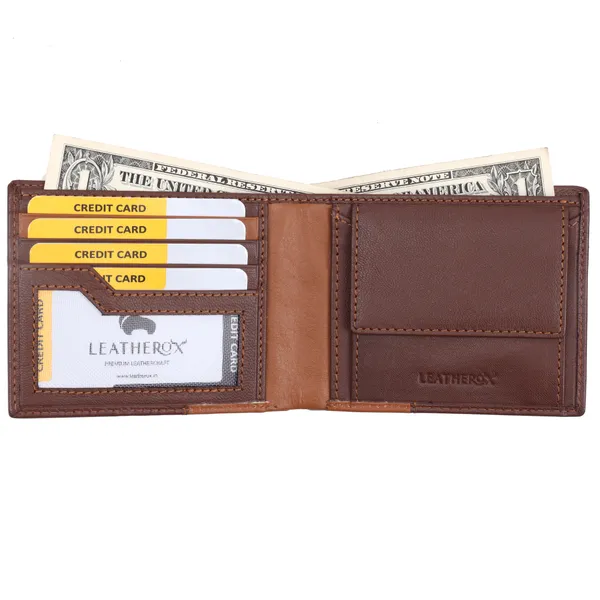 Brown-Tan_Leather_Bifold_Wallet_for_Men