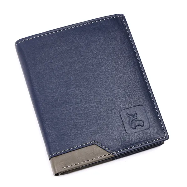 Blue-Grey_Leather_Bi-Fold_Wallet_for_Men