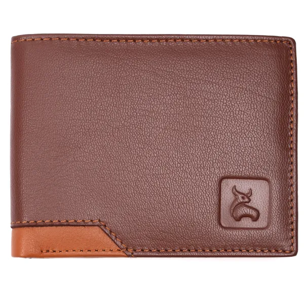 Brown-Tan_Leather_Bi-Fold_Wallet_for_Men