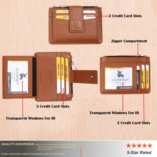 Tan_Leather_Card_Holder_Wallet_for_Unisex