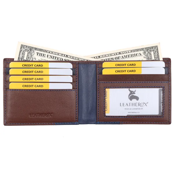 Brown-Blue_Leather_Bifold_Wallet_for_Men