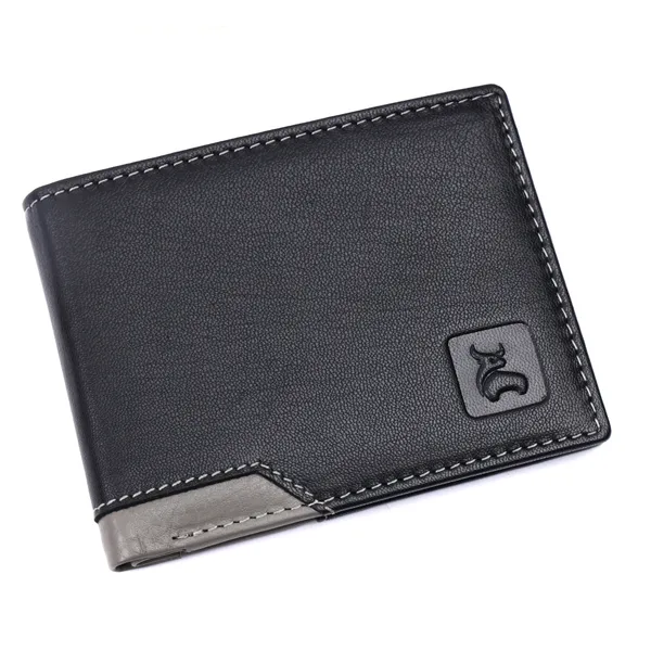 Black-Grey_Leather_Bi-Fold_Wallet_for_Men
