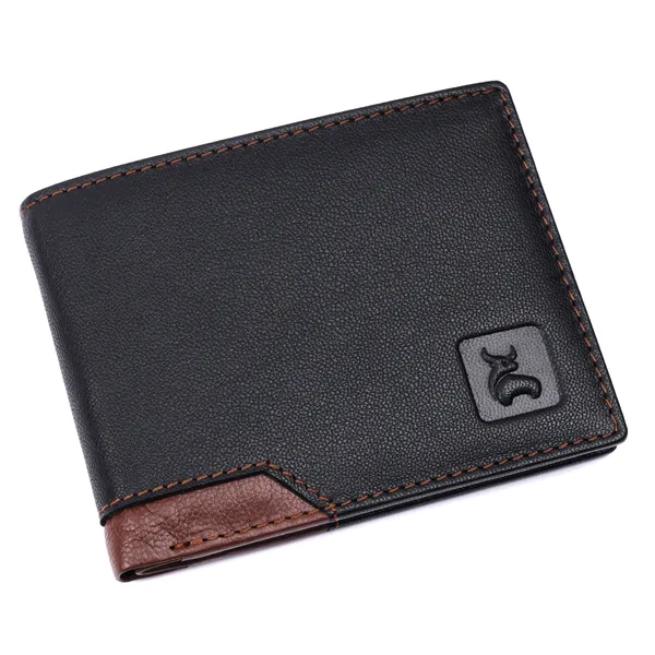 Black-Brown_Leather_Bi-Fold_Wallet_for_Men