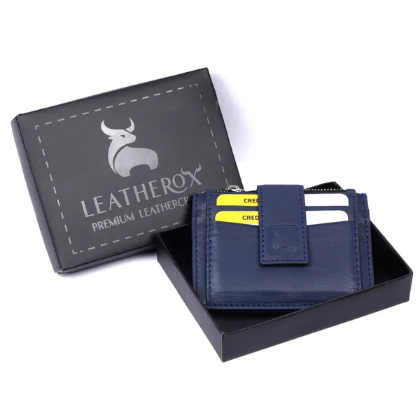 Blue_Leather_Card_Holder_Wallet_for_Unisex