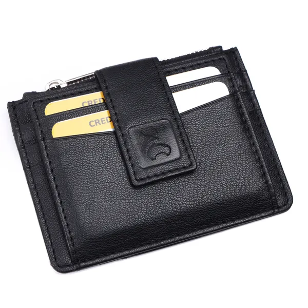 Black_Leather_Card_Holder_Wallet_for_Unisex
