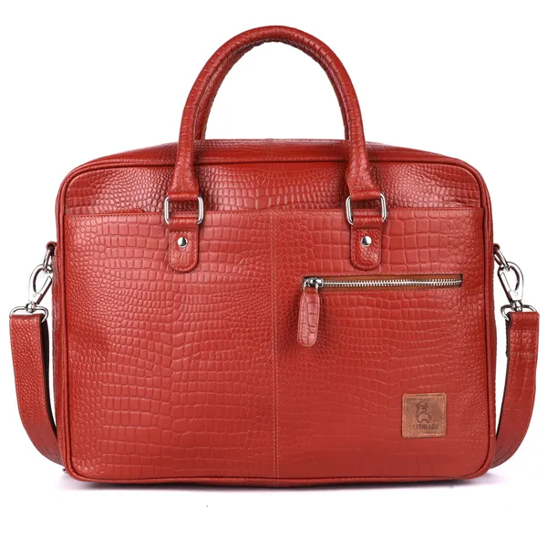 Tan_Embossed_Structured_Briefcase_for_Professionals