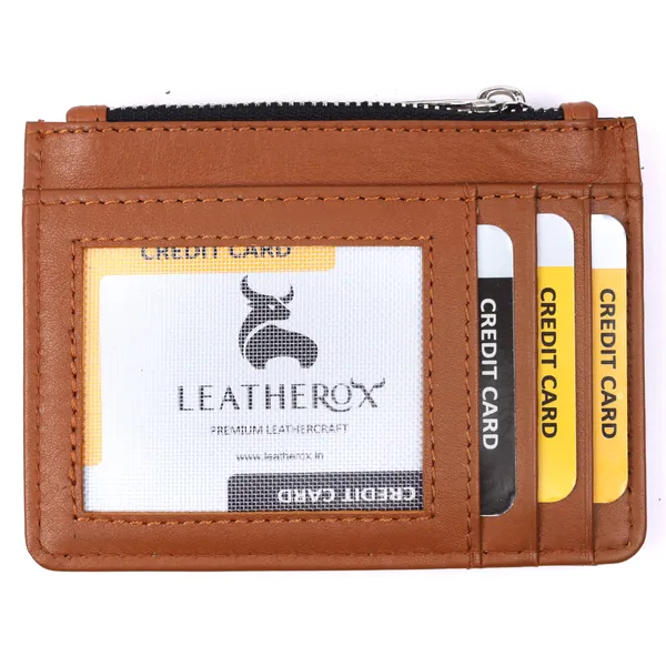 Tan_Leather_Card_Holder_Wallet_for_Unisex