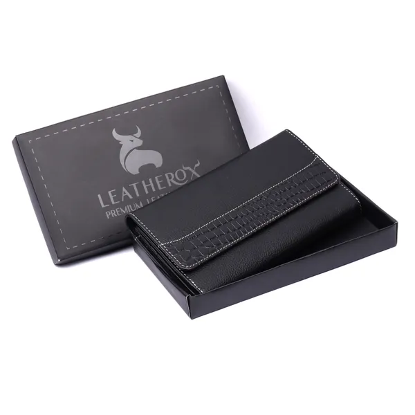 Black-Black_Leather_Zip_Clutch_Wallet_for_Women