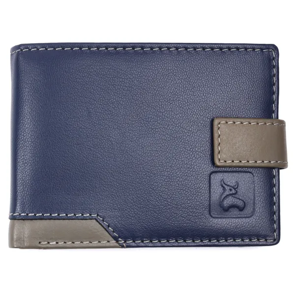 Blue-Grey_Leather_Bi-Fold_Wallet_for_Men