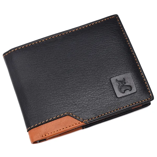 Black-Tan_Leather_Bi-Fold_Wallet_for_Men