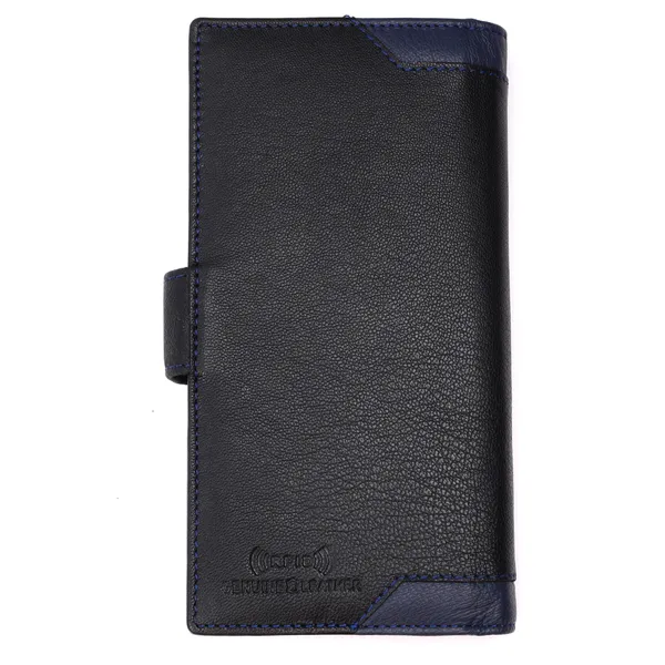 Black-Blue_Leather_Phone_Wallet_for_Women