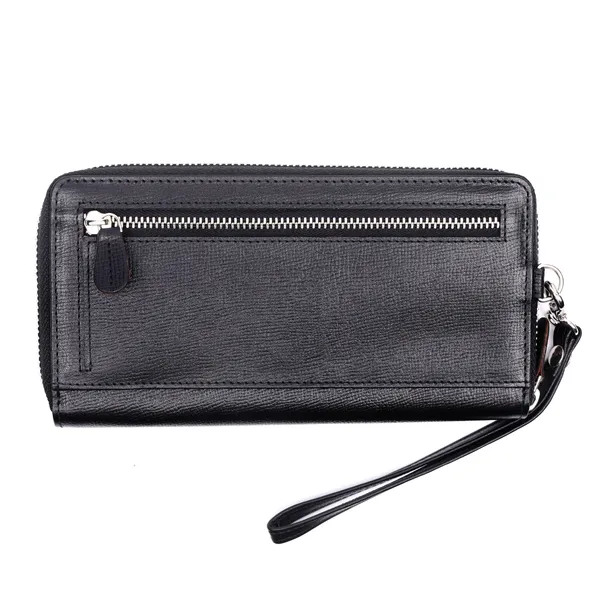 Black_Suffiano_Leather_Long_Zip_Wallet_for_Women