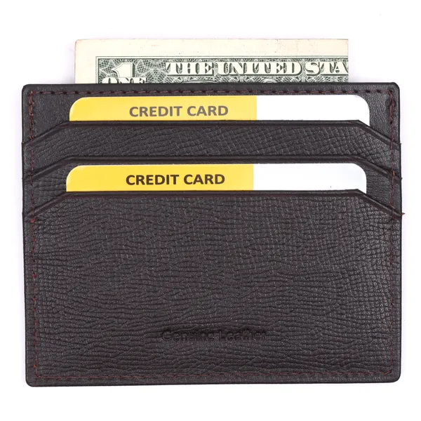 Brown_Suffiano_Leather_Card_Holder_Wallet_for_Unisex