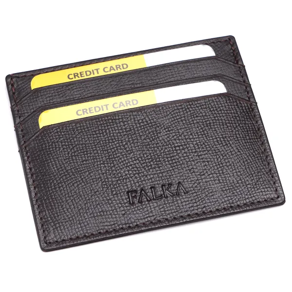 Brown_Suffiano_Leather_Card_Holder_Wallet_for_Unisex