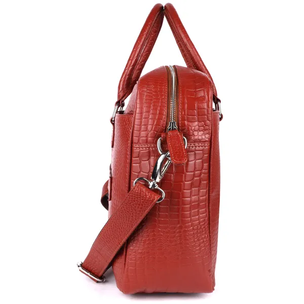 Tan_Embossed_Structured_Briefcase_for_Professionals