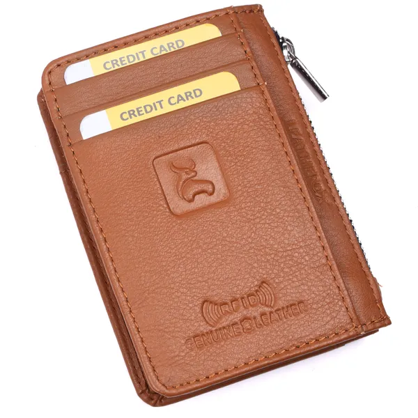 Tan_Leather_Card_Holder_Wallet_for_Unisex
