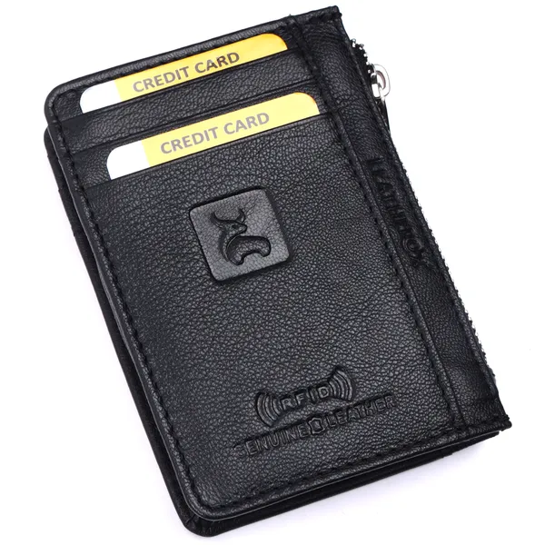 Black_Leather_Card_Holder_Wallet_for_Unisex