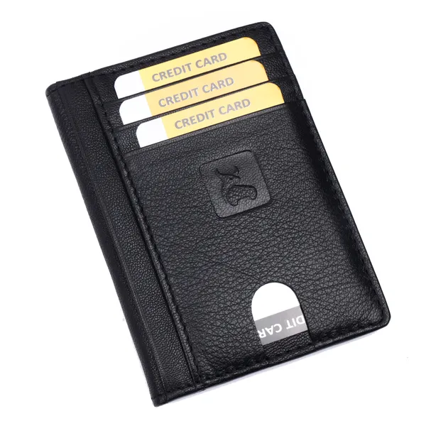 Black_Leather_Card_Holder_Wallet_for_Unisex