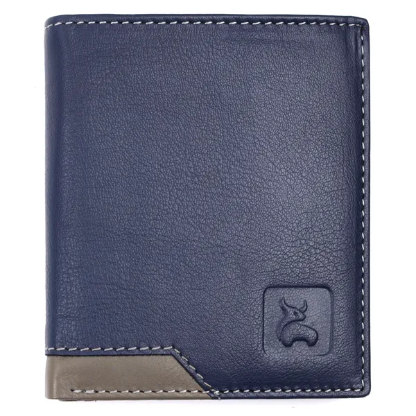 Blue-Grey_Leather_Bi-Fold_Wallet_for_Men
