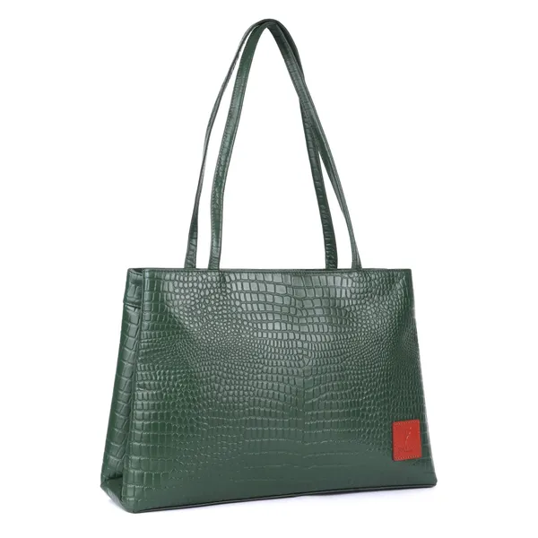 Green_Textured_Shoulder_bag_for_Women