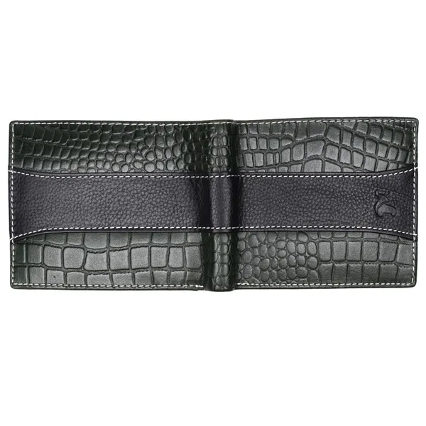 Black-Green_Leather_Bifold_Wallet_for_Men