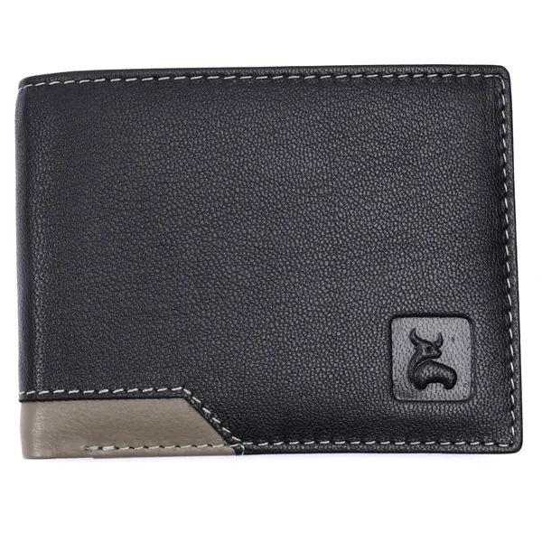 Black-Grey_Leather_Bifold_Wallet_for_Men