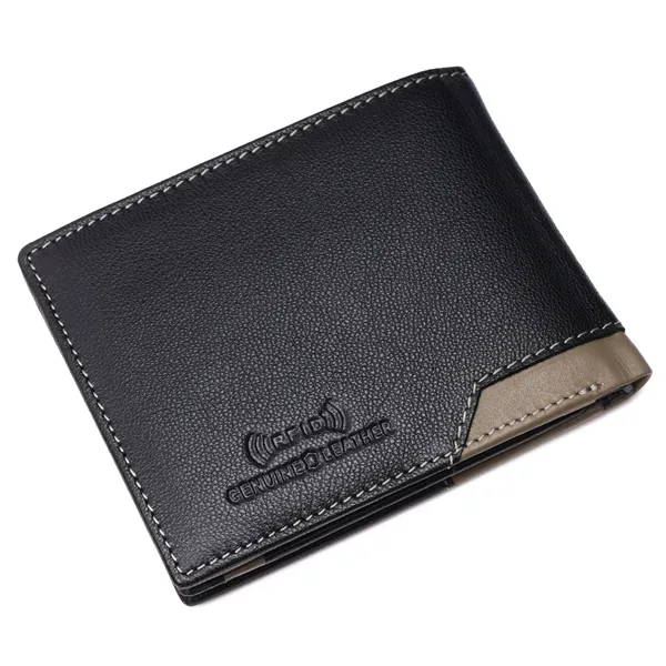 Black-Grey_Textured_Bifold_Wallet_for_Men