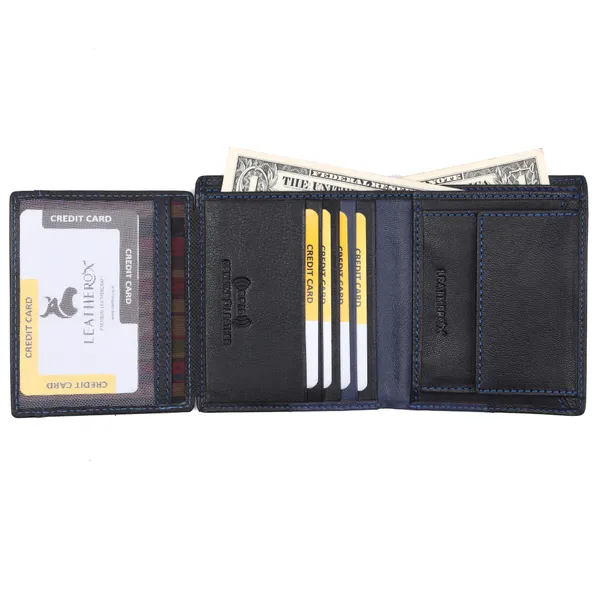 Black-Blue_Leather_Bifold_Wallet_for_Men