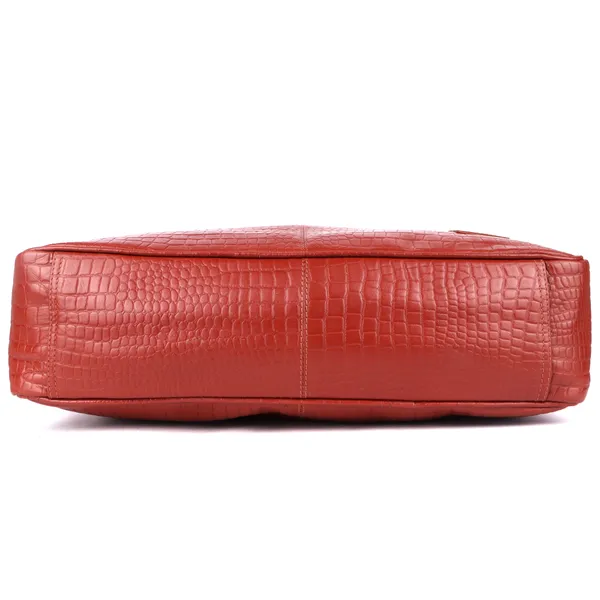 Tan_Embossed_Structured_Briefcase_for_Professionals