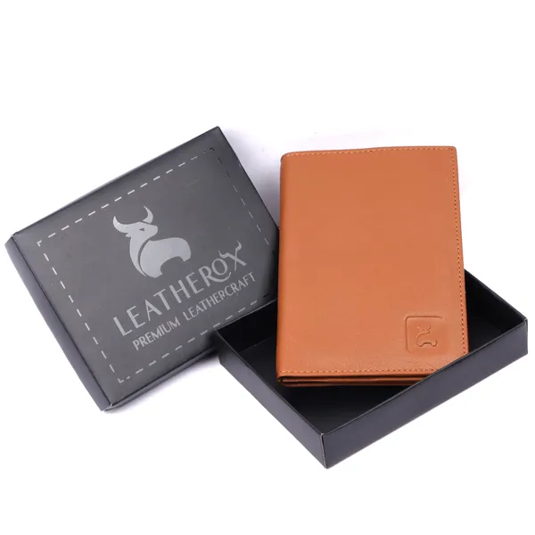 Tan_Leather_Passport_Holder_for_Unisex