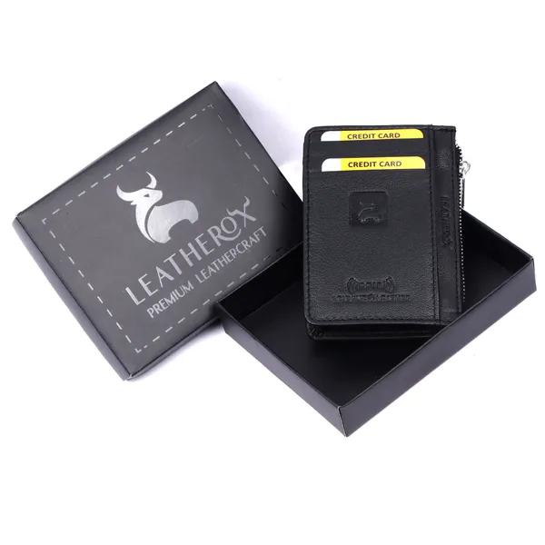 Black_Leather_Card_Holder_Wallet_for_Unisex