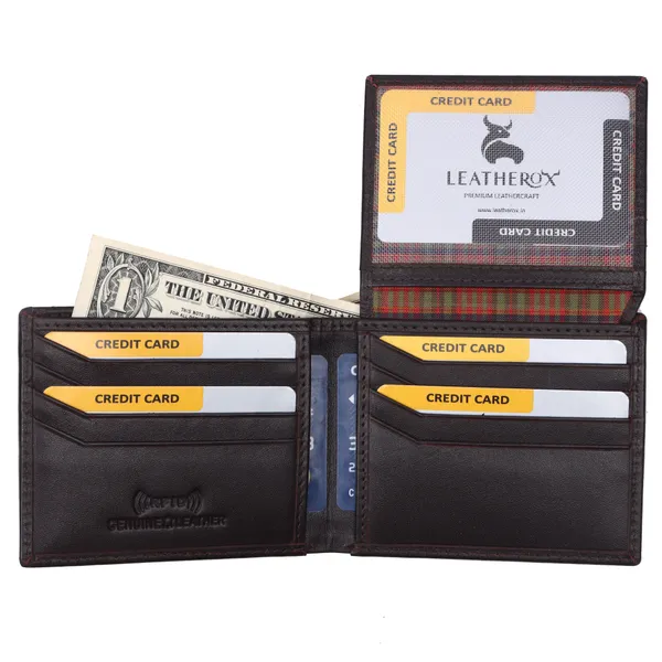 Dark_Burgandy_Textured_Bifold_Wallet_for_Men
