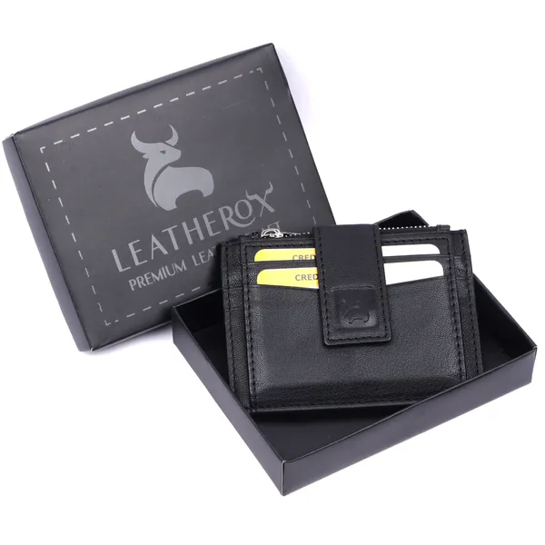 Black_Leather_Card_Holder_Wallet_for_Unisex