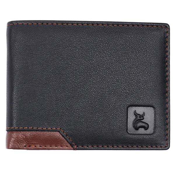 Black-Brown_Leather_Bi-Fold_Wallet_for_Men