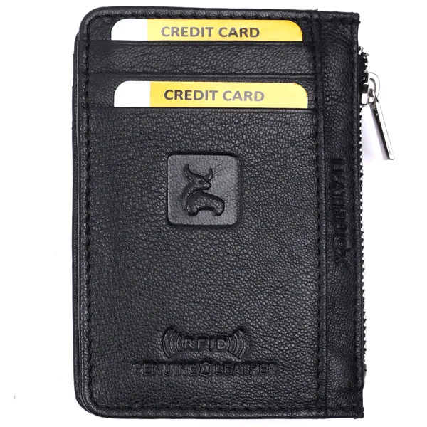 Black_Leather_Card_Holder_Wallet_for_Unisex