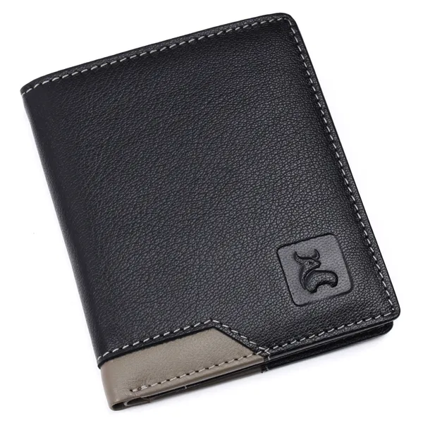 Black-Grey_Leather_Bifold_Wallet_for_Men