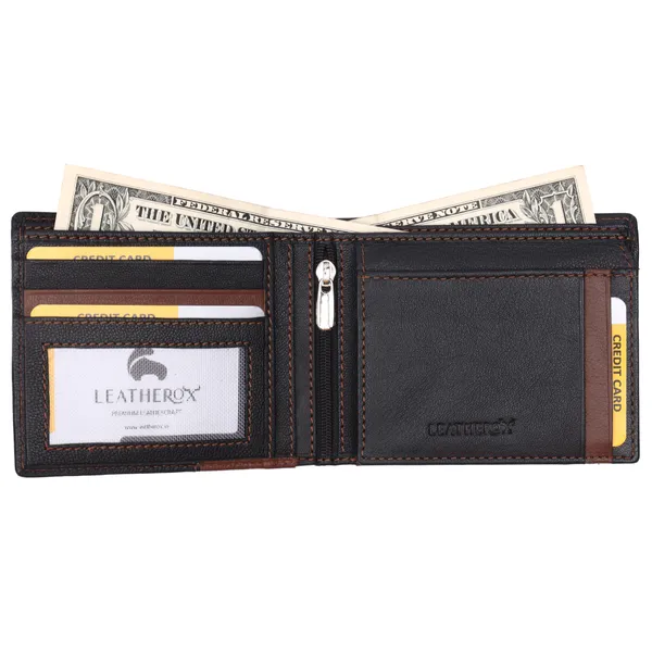 Black-Brown_Leather_Bi_Fold_Wallet_for_Men