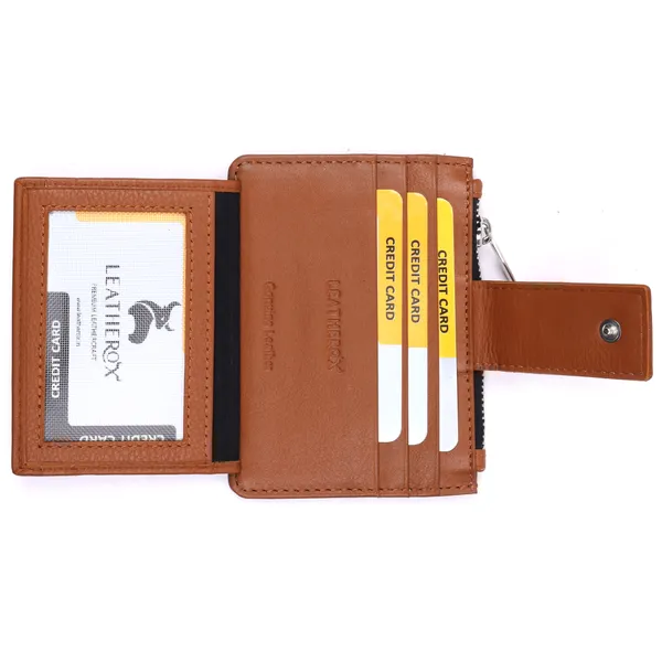 Tan_Leather_Card_Holder_Wallet_for_Unisex