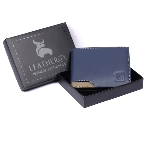 Blue-Grey_Leather_Bifold_Wallet_for_Men