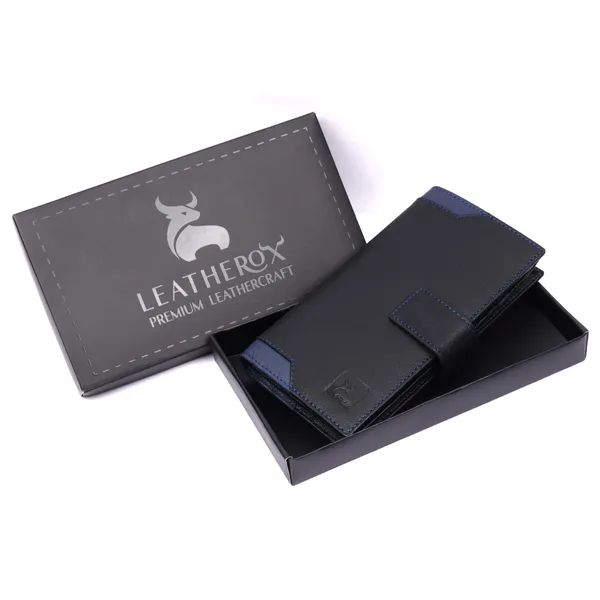 Black-Blue_Leather_Phone_Wallet_for_Women