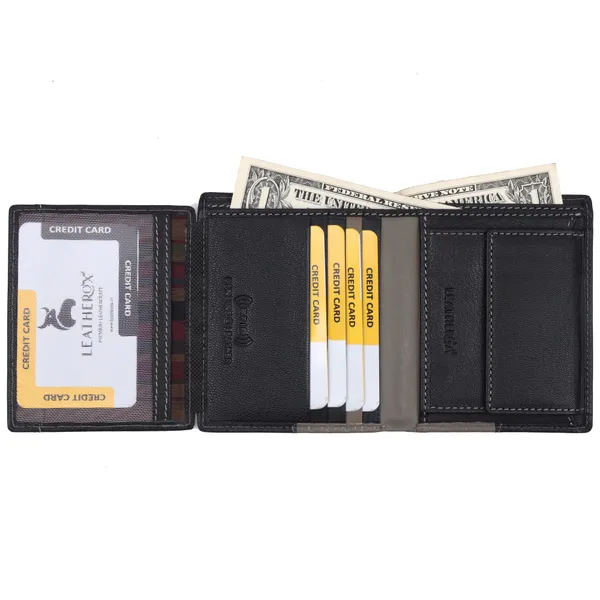 Black-Grey_Leather_Bifold_Wallet_for_Men