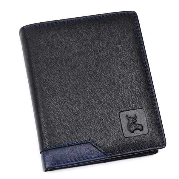 Black-Blue_Leather_Bifold_Wallet_for_Men