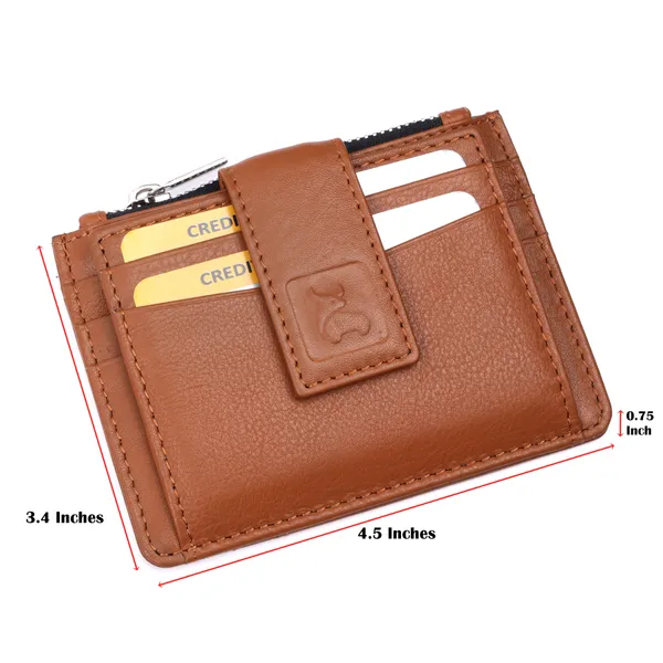 Tan_Leather_Card_Holder_Wallet_for_Unisex