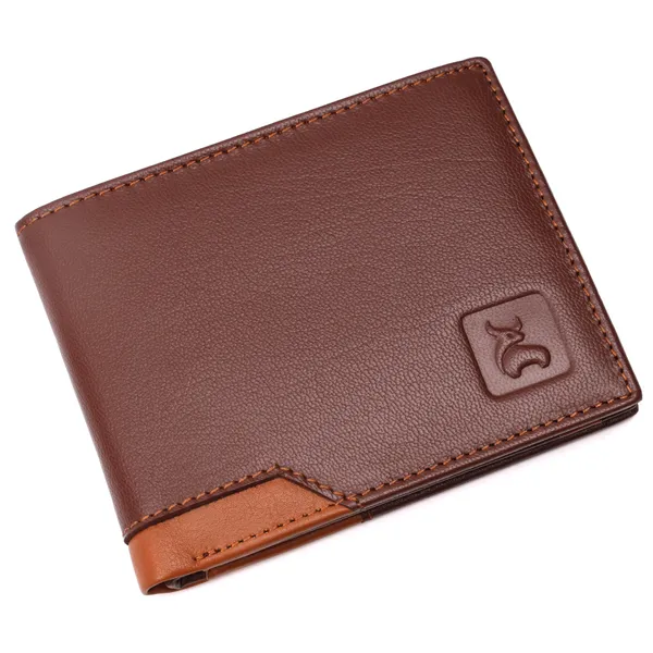 Brown-Tan_Leather_Bi-Fold_Wallet_for_Men